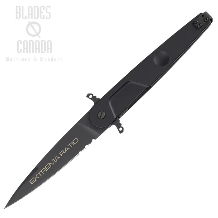 Extrem Ratio BD4 Lucky Folding Knife, Bohler N690, Aluminum Black